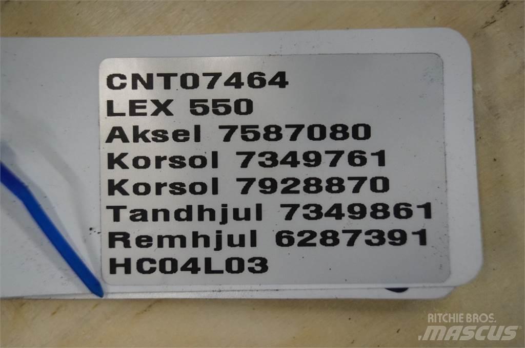 CLAAS Lexion 550 Ostale poljoprivredne mašine