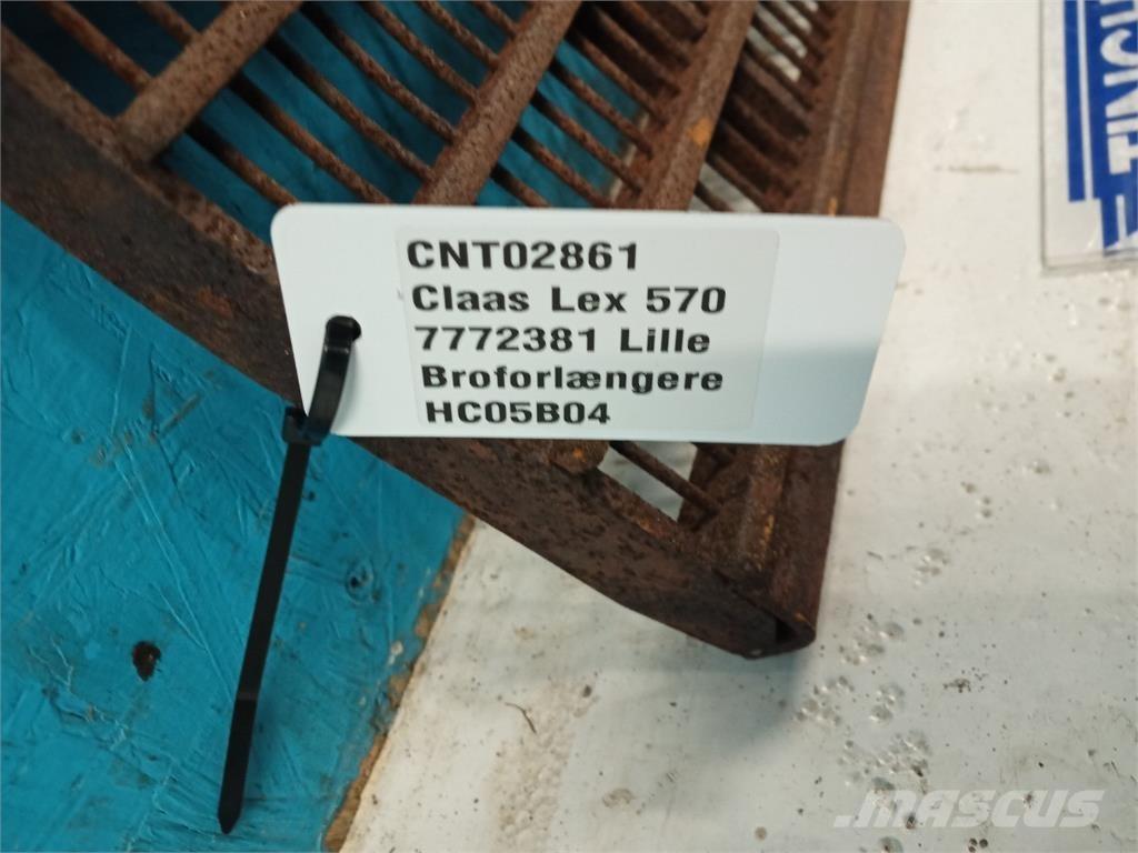 CLAAS Lexion 570 Dodatna oprema za kombajne