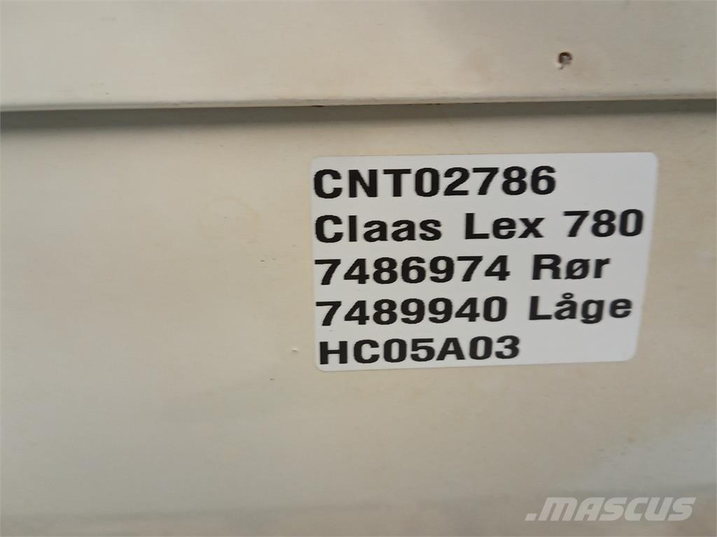 CLAAS Lexion 780 Dodatna oprema za kombajne