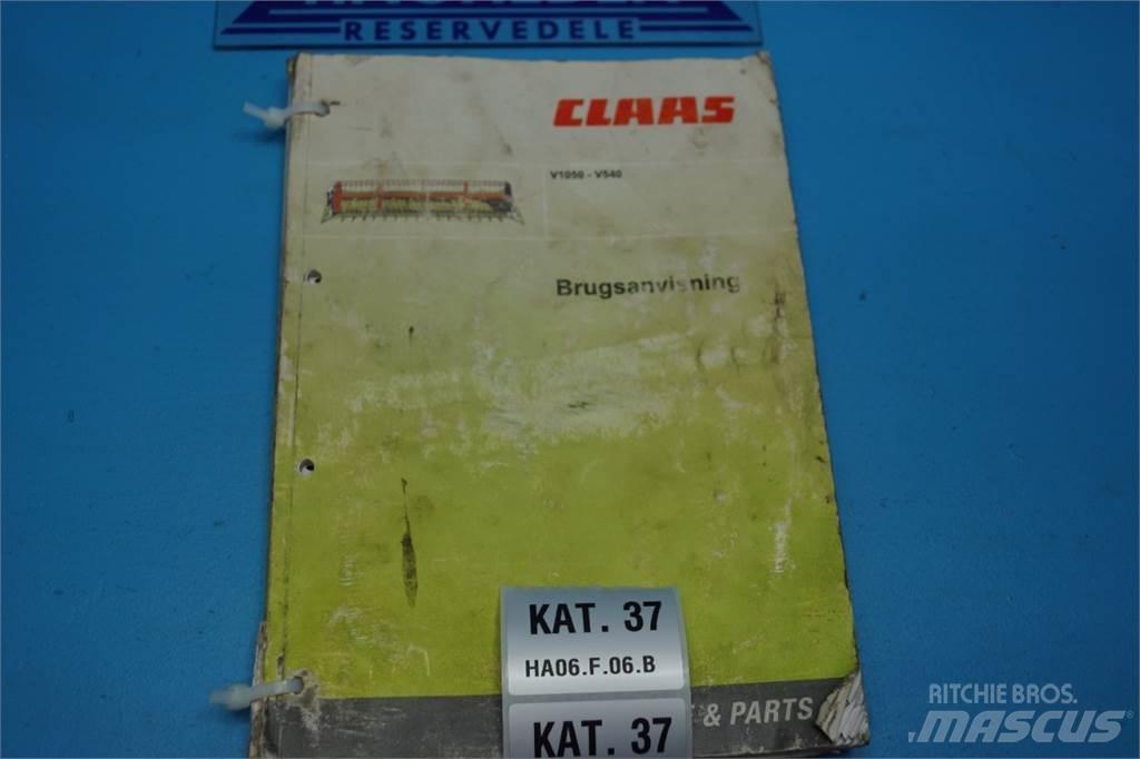 CLAAS V1050 Ostale poljoprivredne mašine