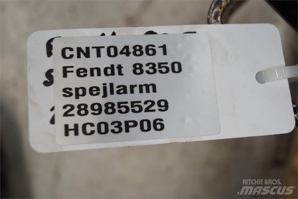 Fendt 8350 Kabine i unutrašnjost