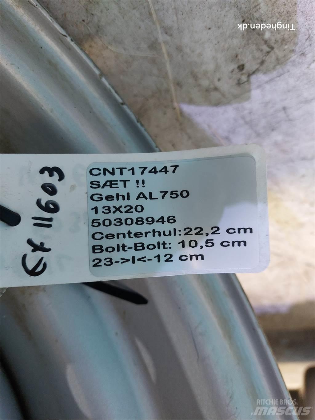 Gehl 20 13x20 Gume, točkovi i felne