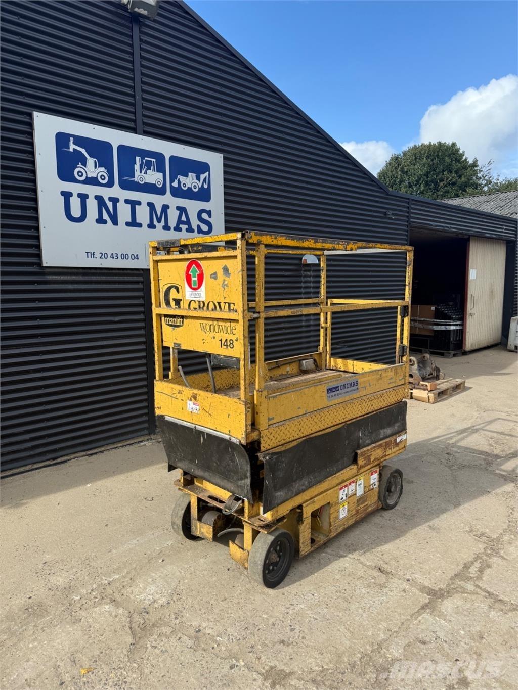 Grove Saxlift Makazaste platforme
