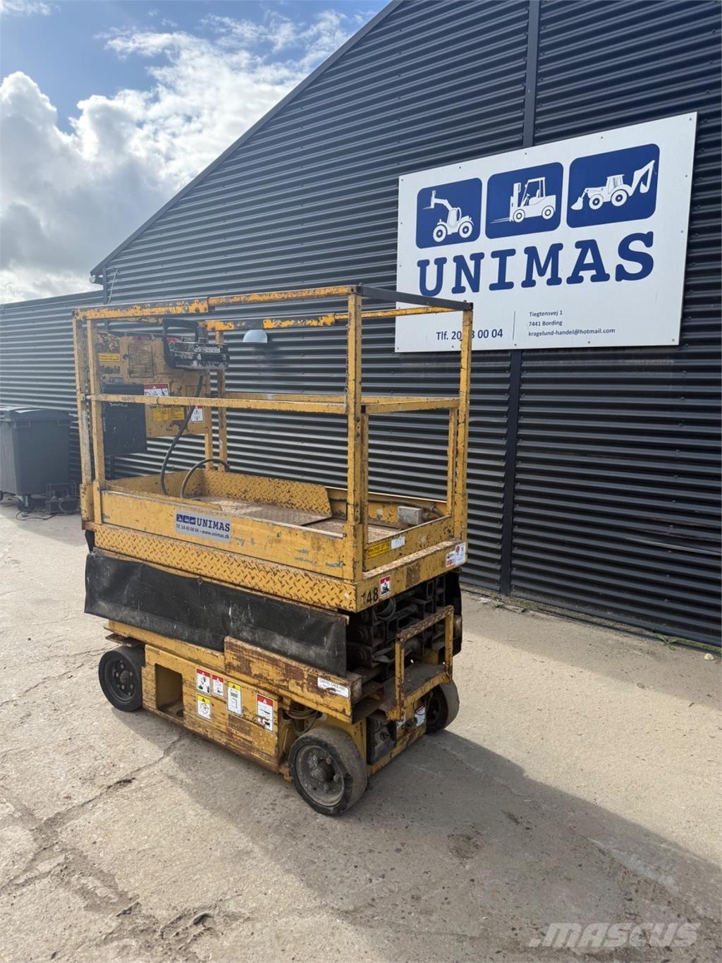 Grove Saxlift Makazaste platforme