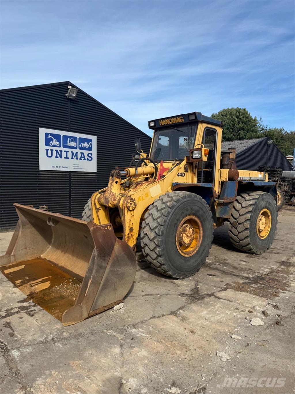 Hanomag 44D Utovarivači na točkove