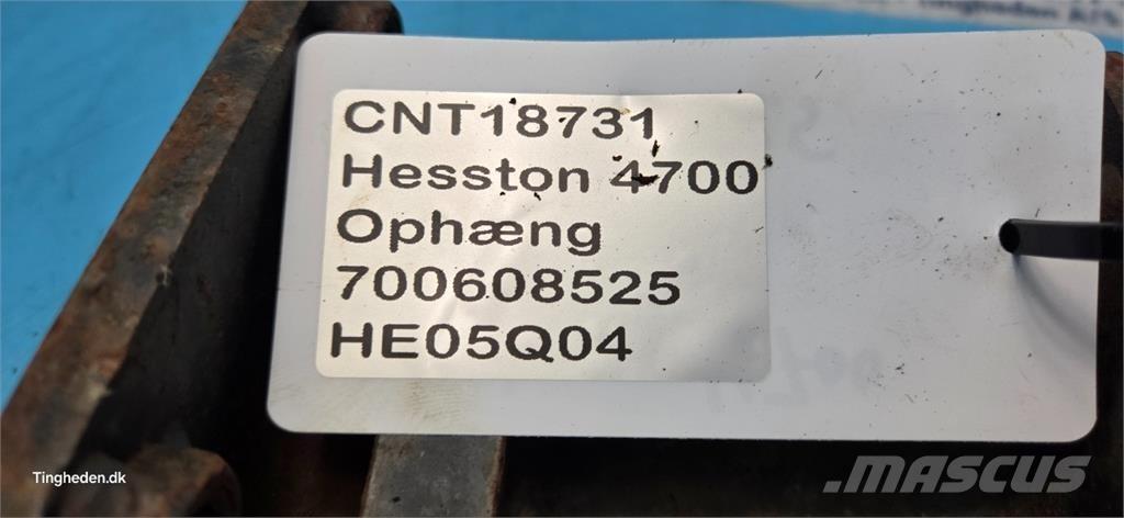 Hesston 4700 Ostala oprema za žetvu stočne hrane