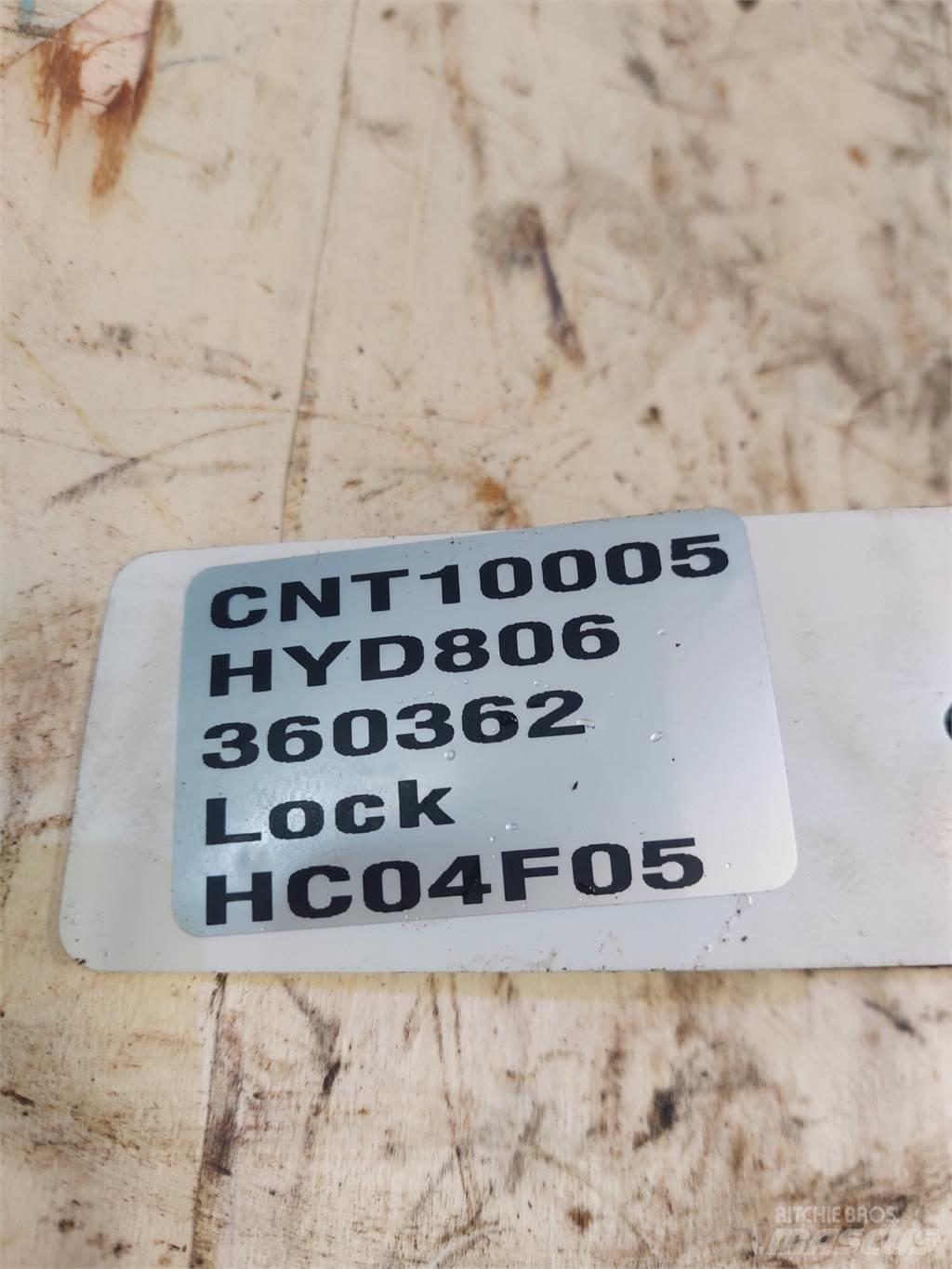 Hydrema 806 Delovi i oprema za kran