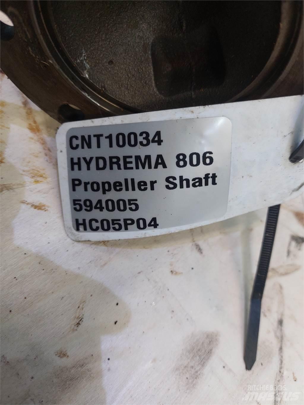 Hydrema 806 Osovine