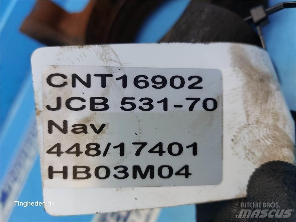 JCB 531-70 Osovine