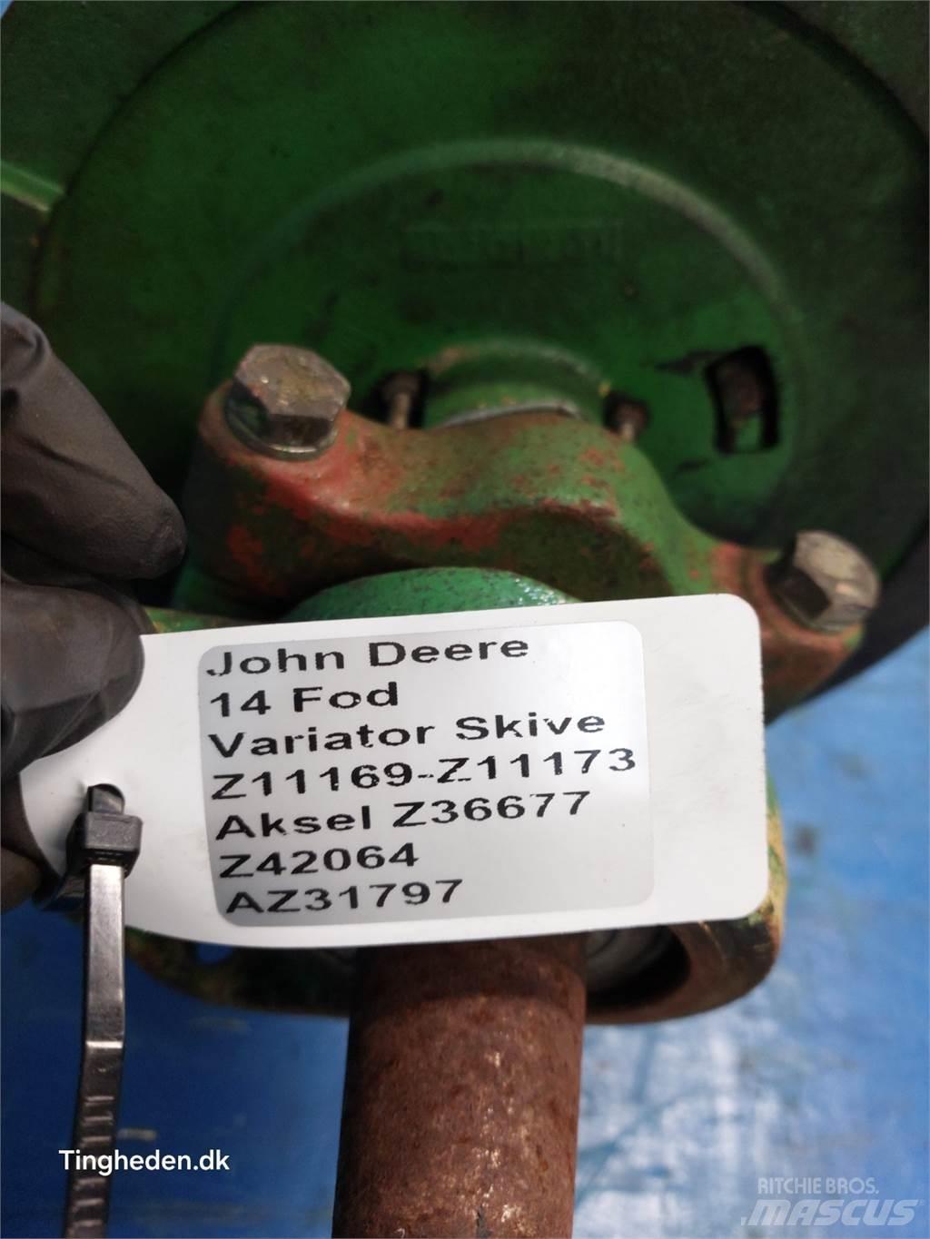 John Deere 1000 Dodatna oprema za kombajne