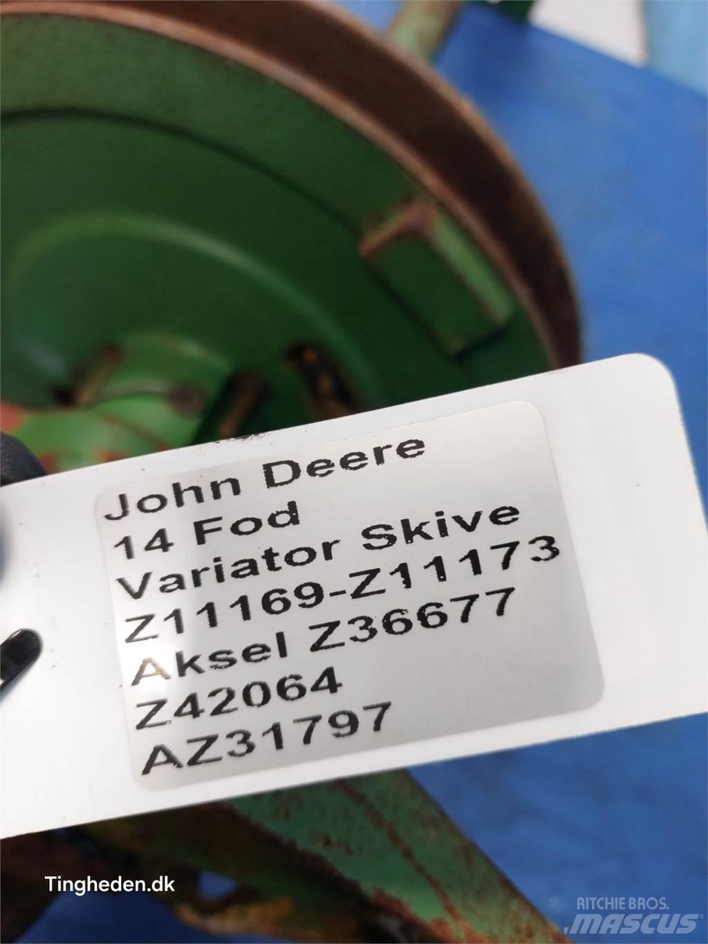 John Deere 1000 Dodatna oprema za kombajne