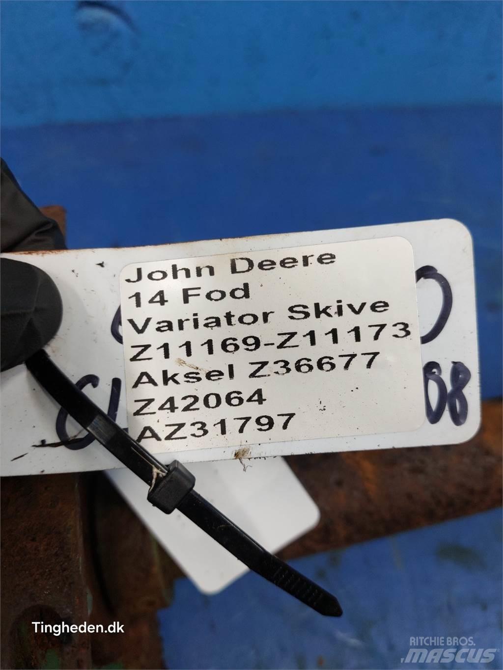 John Deere 1000 Dodatna oprema za kombajne