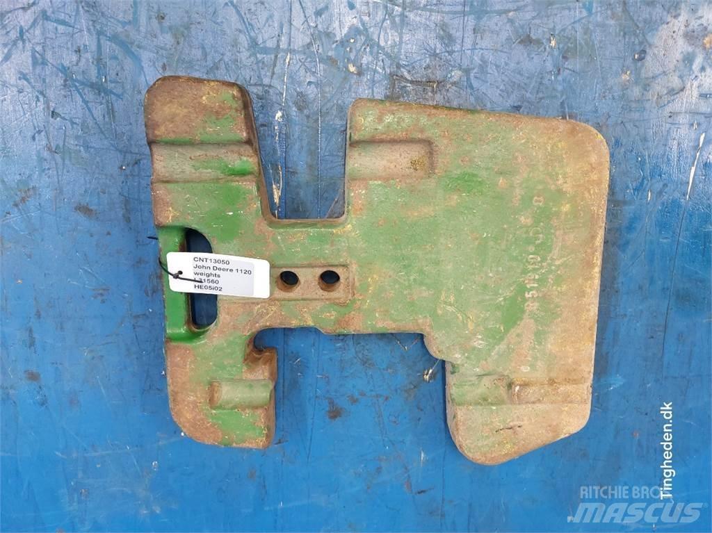 John Deere 1120 Prednji tegovi