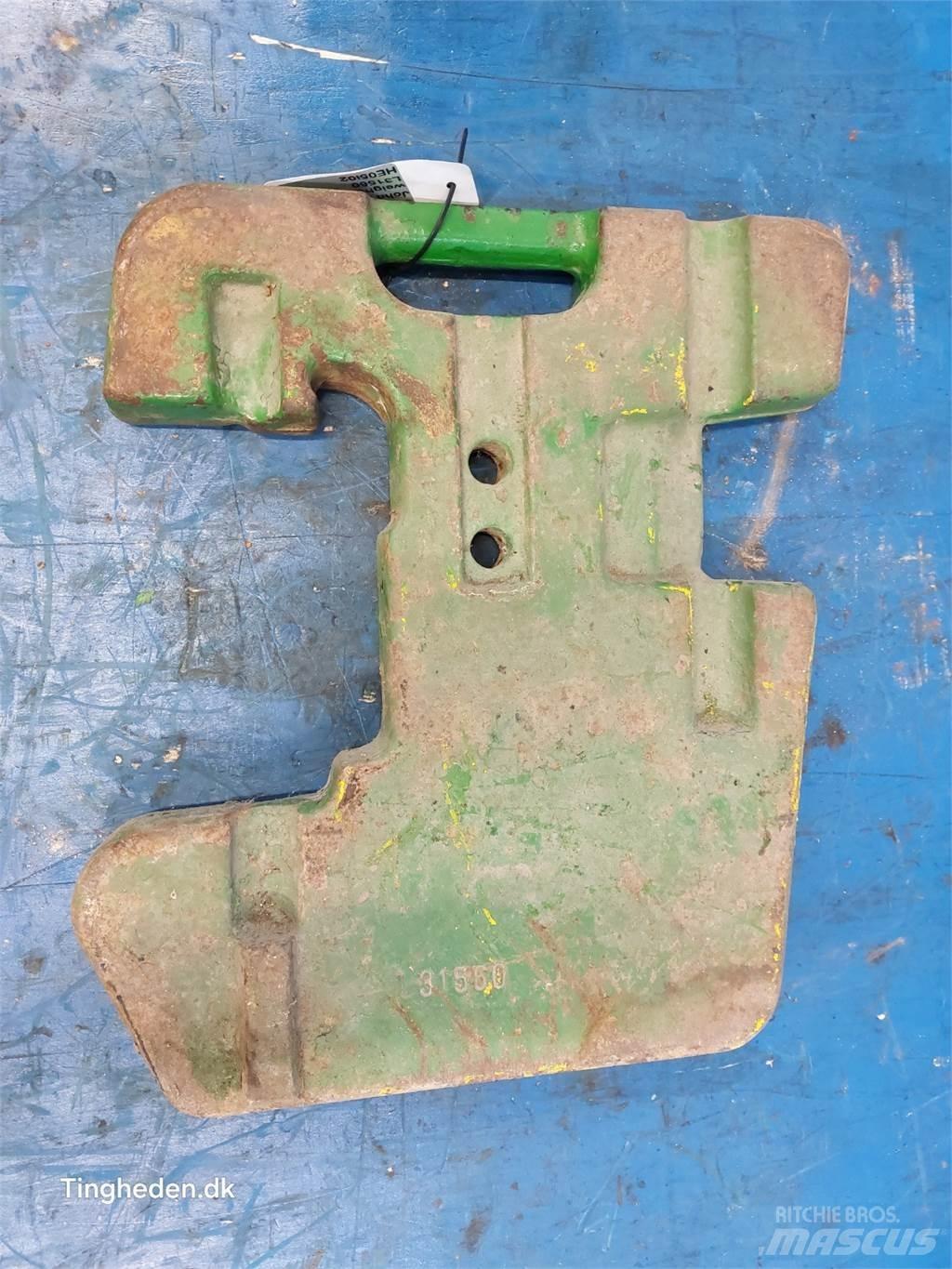 John Deere 1120 Prednji tegovi