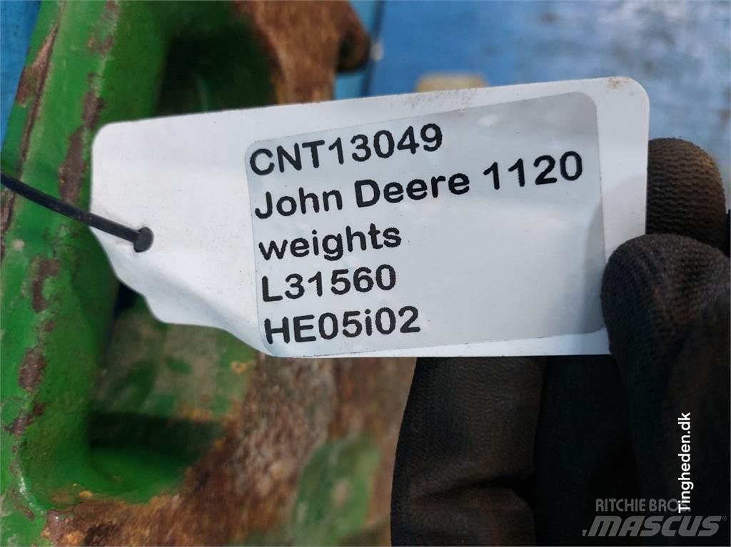 John Deere 1120 Prednji tegovi
