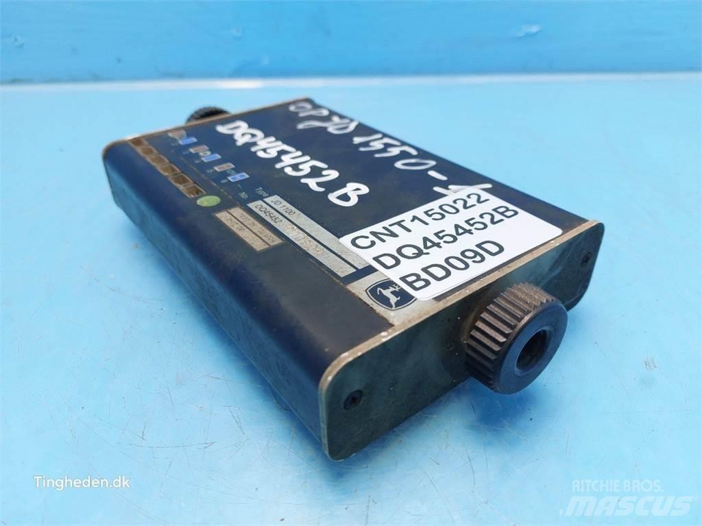 John Deere 1550 Elektronika