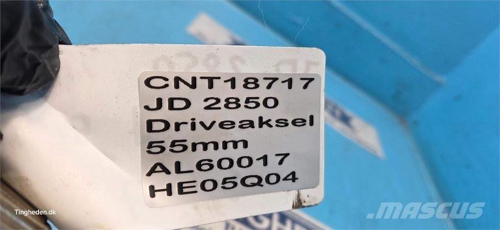 John Deere 2850 Menjač