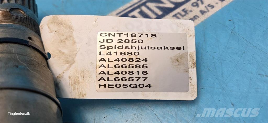 John Deere 2850 Menjač