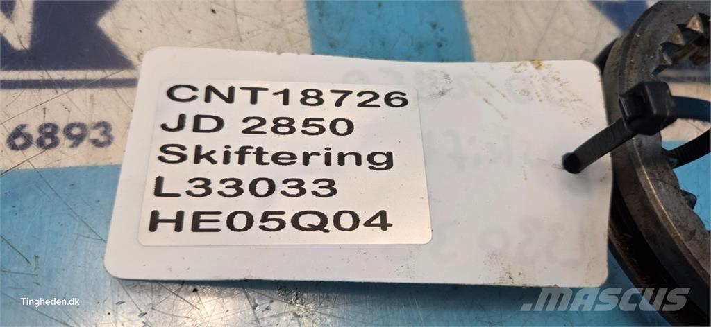 John Deere 2850 Menjač