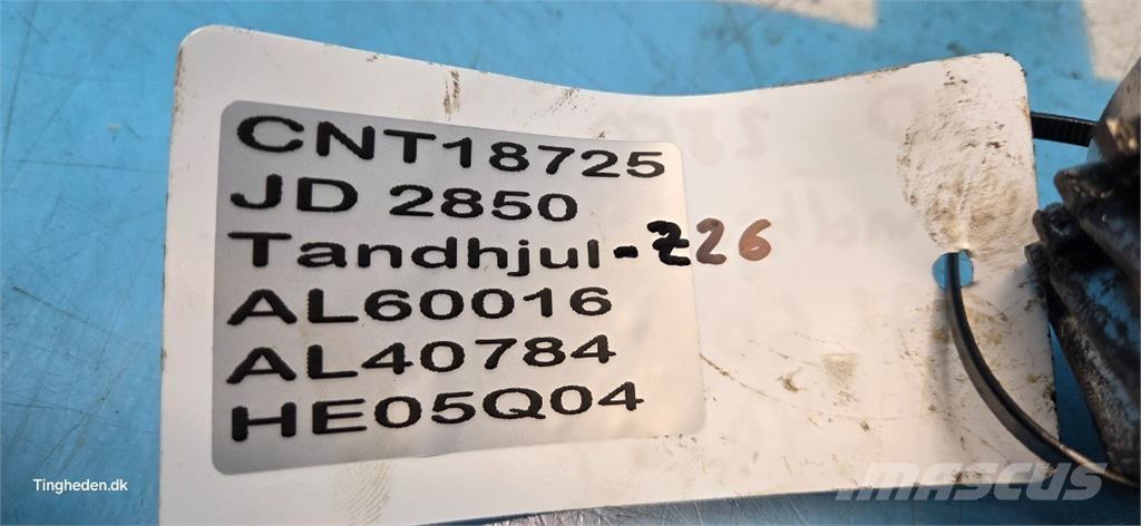 John Deere 2850 Menjač