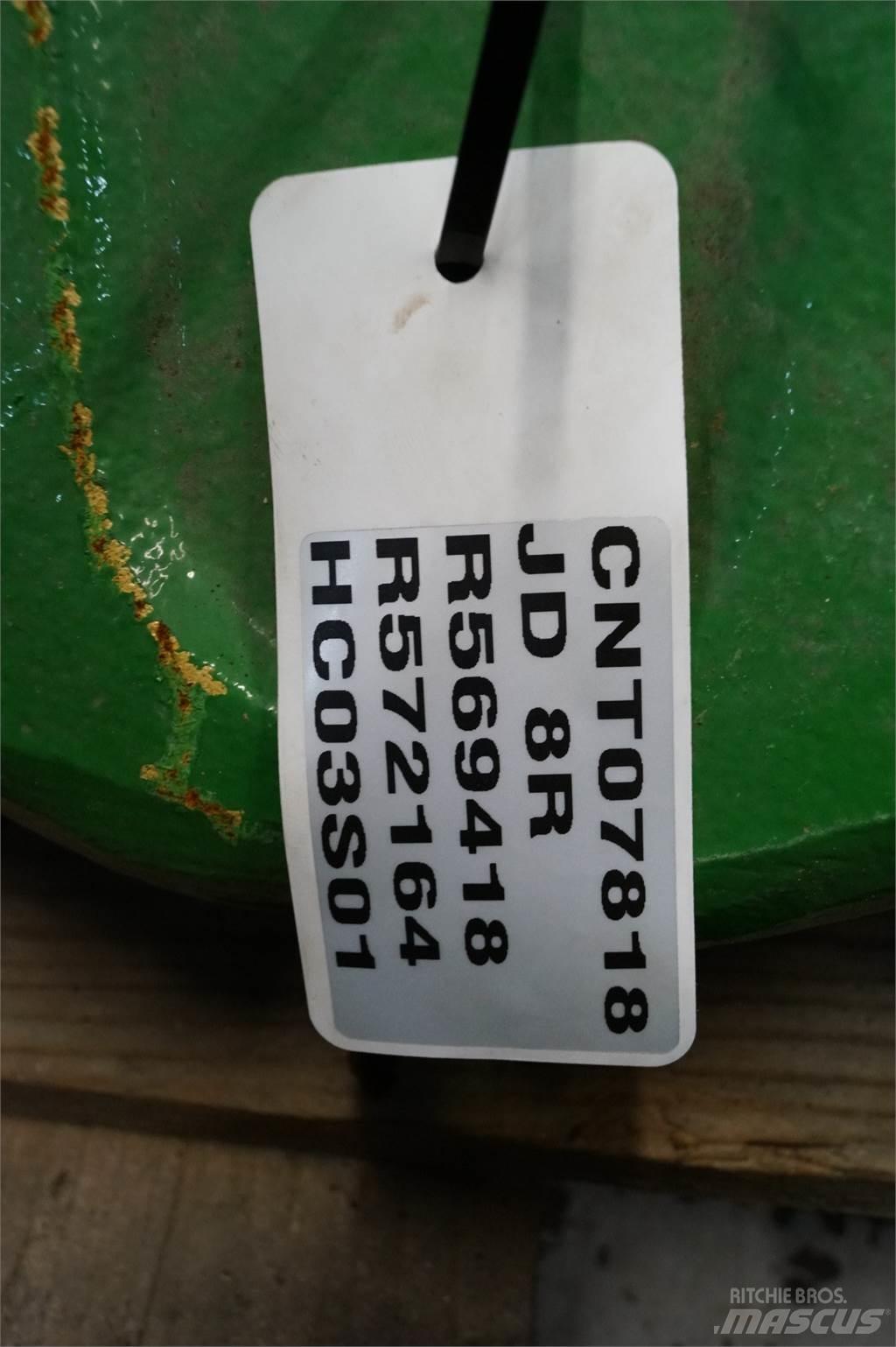 John Deere 8R Prednji tegovi
