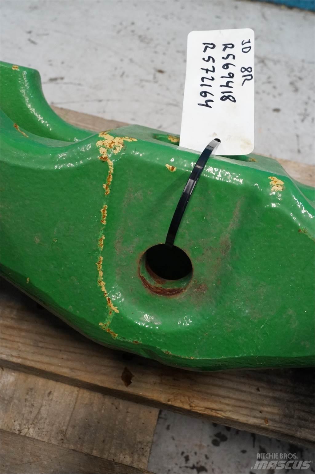 John Deere 8R Prednji tegovi