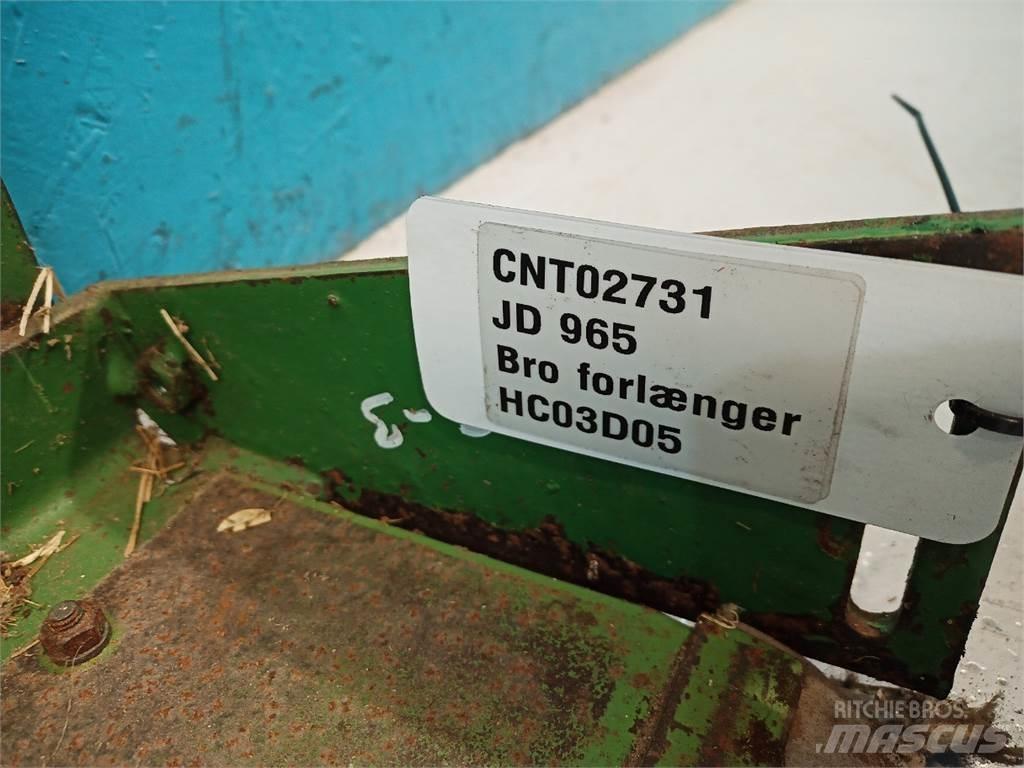 John Deere 965 Dodatna oprema za kombajne
