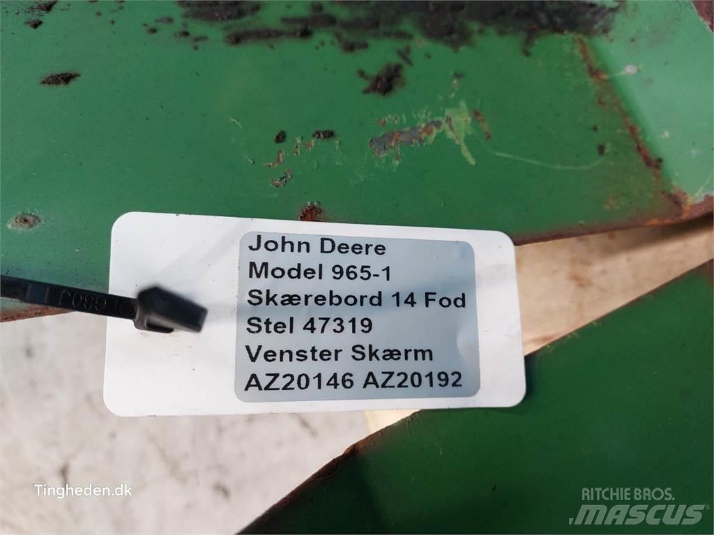 John Deere 965 Dodatna oprema za kombajne