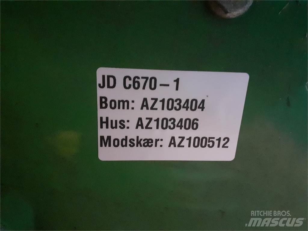 John Deere C670 Dodatna oprema za kombajne