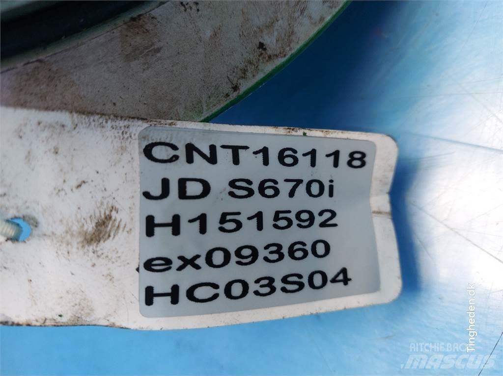 John Deere S670 Menjač