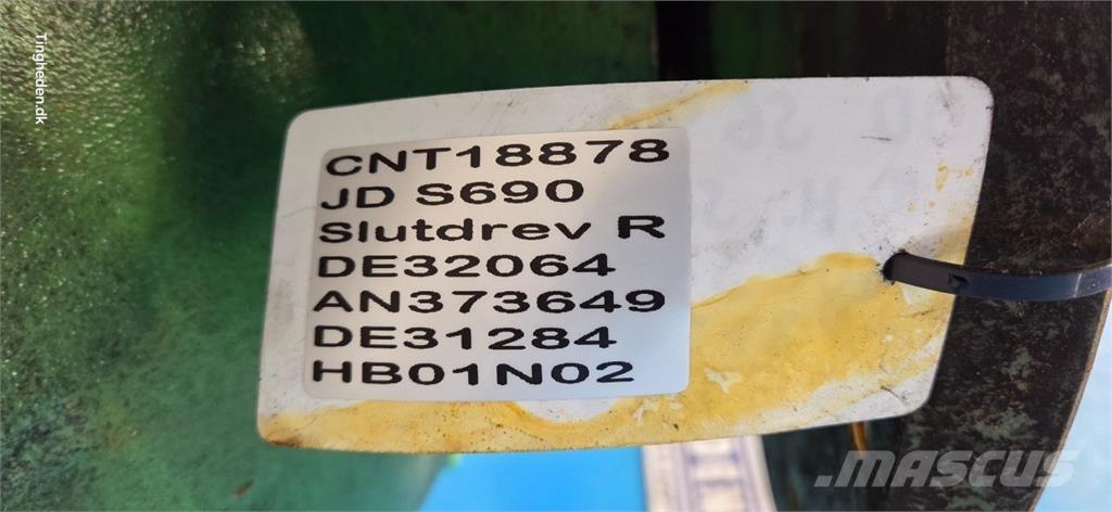 John Deere S690 Dodatna oprema za kombajne