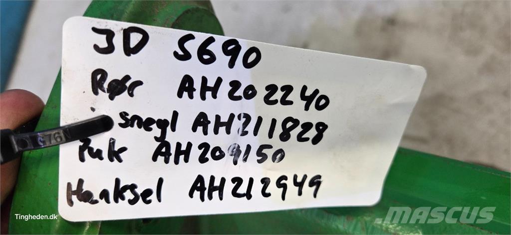 John Deere S690 Dodatna oprema za kombajne