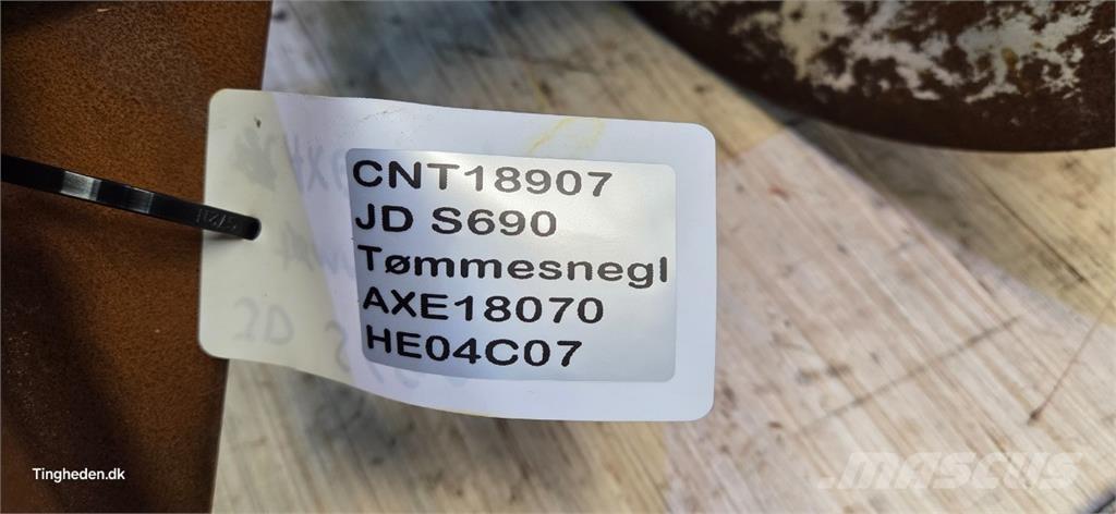 John Deere S690 Dodatna oprema za kombajne