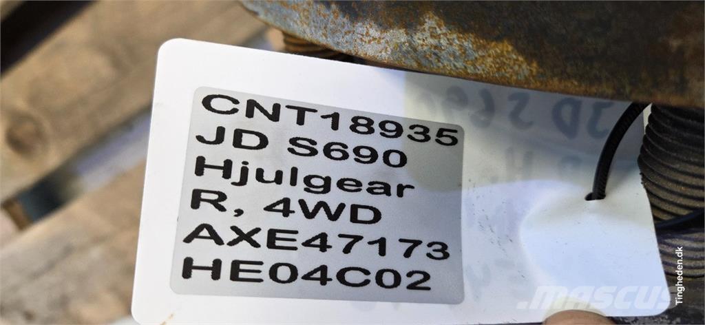 John Deere S690 Dodatna oprema za kombajne