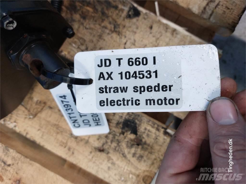 John Deere T660i Elektronika