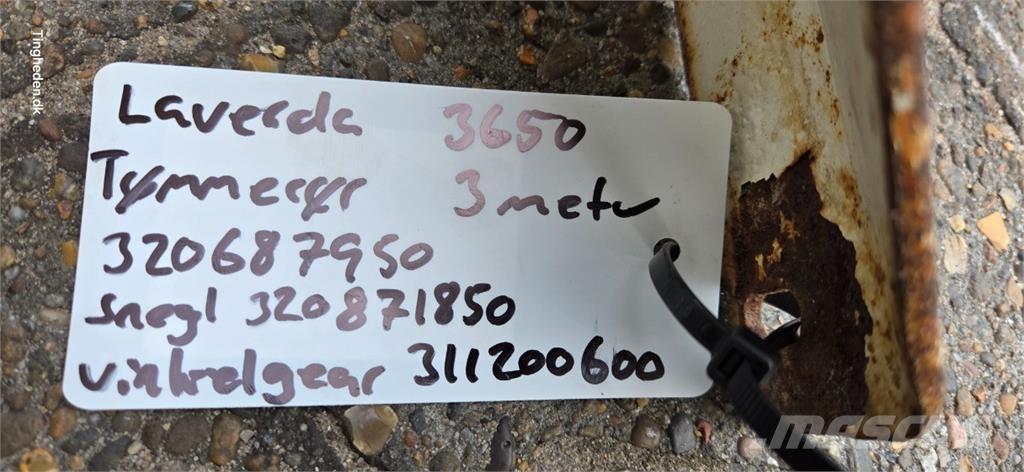 Laverda 3650 Dodatna oprema za kombajne