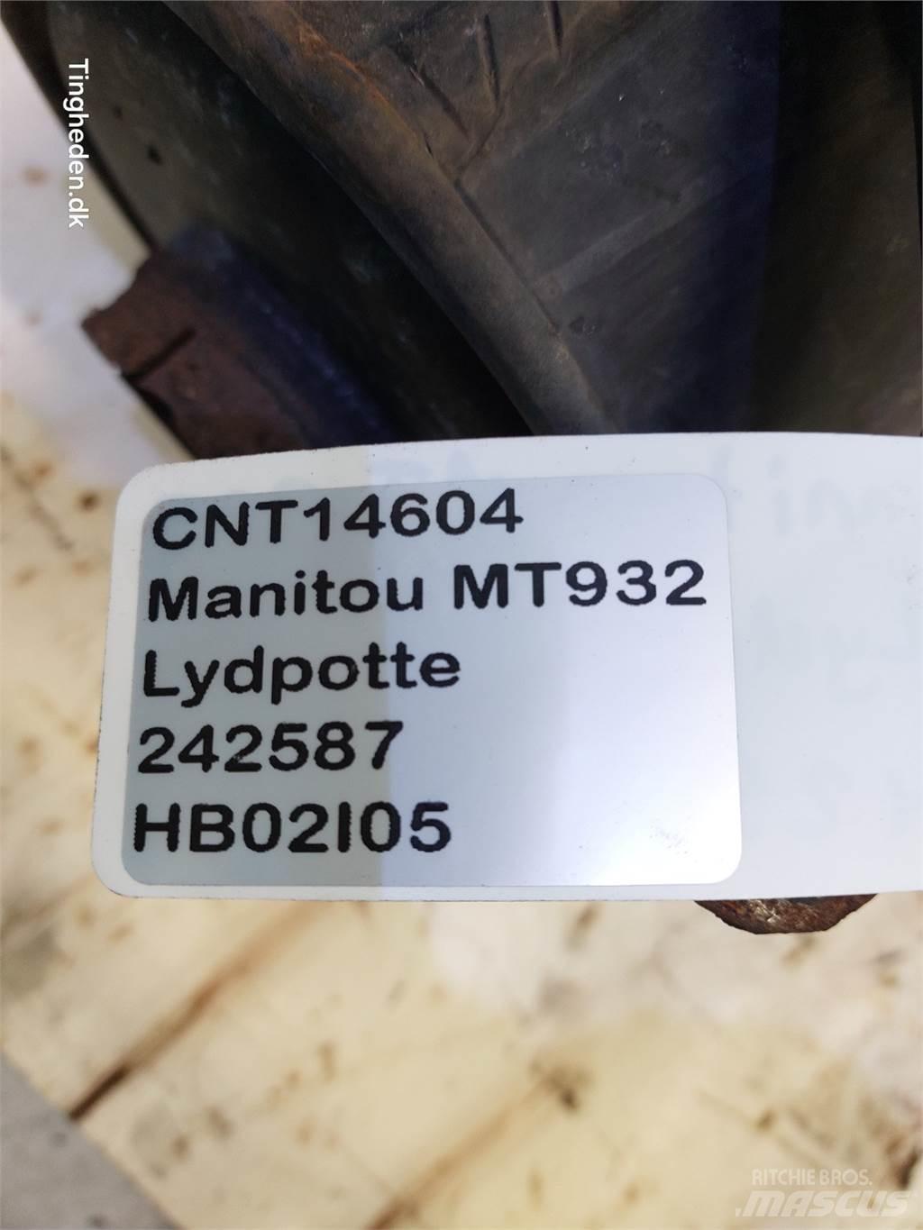 Manitou MT932 Motori za građevinarstvo