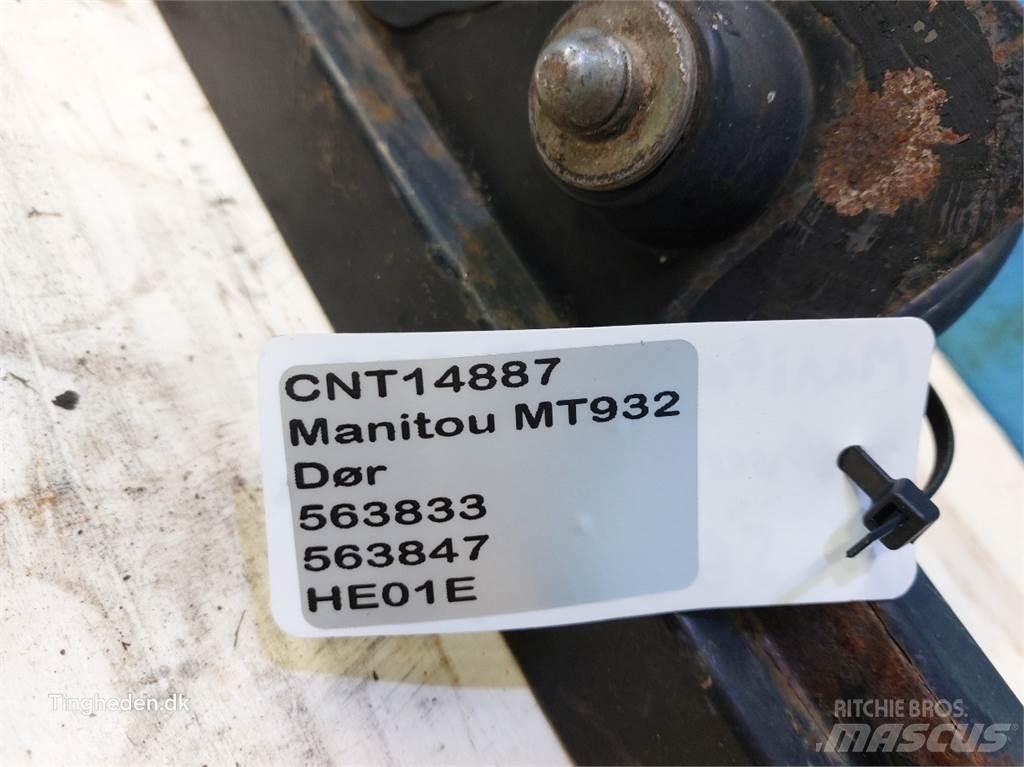 Manitou MT932 Kabine i unutrašnjost