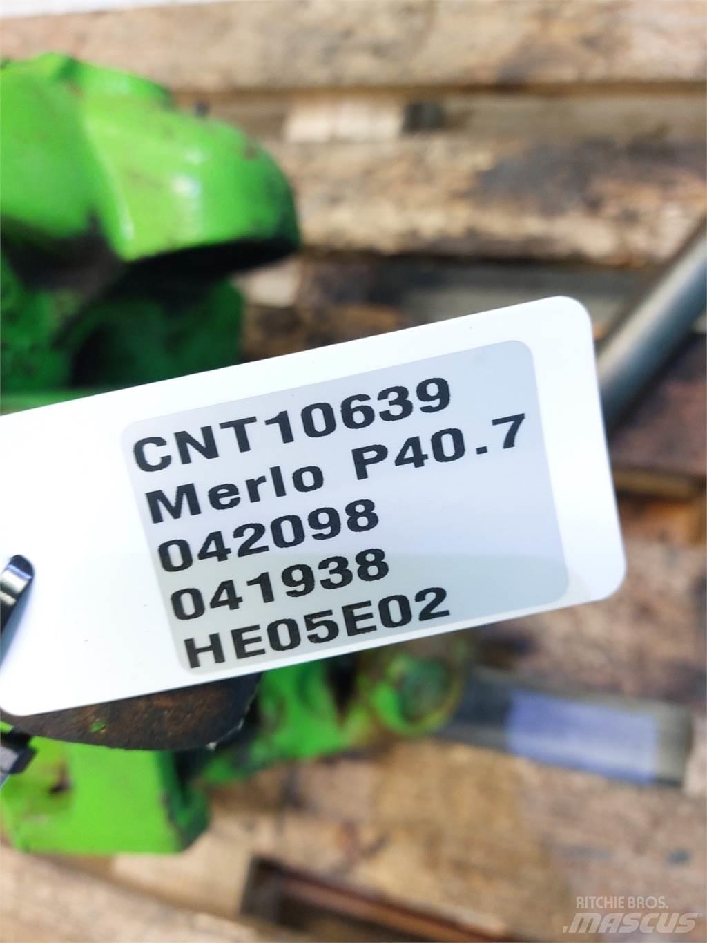 Merlo P40.7 Osovine