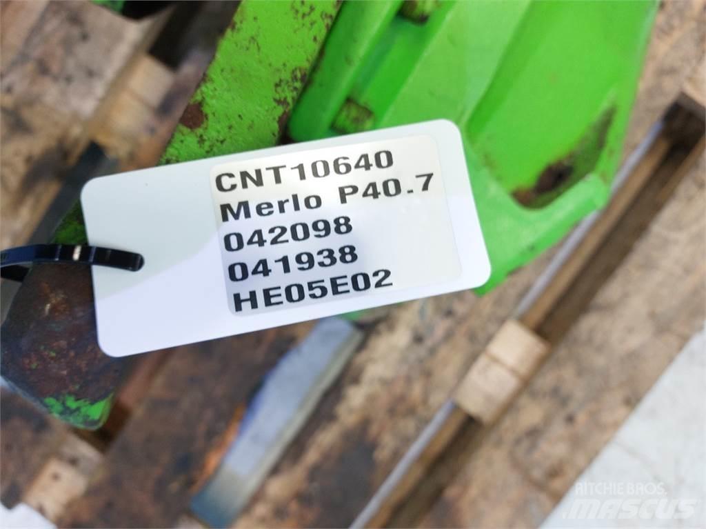 Merlo P40.7 Osovine