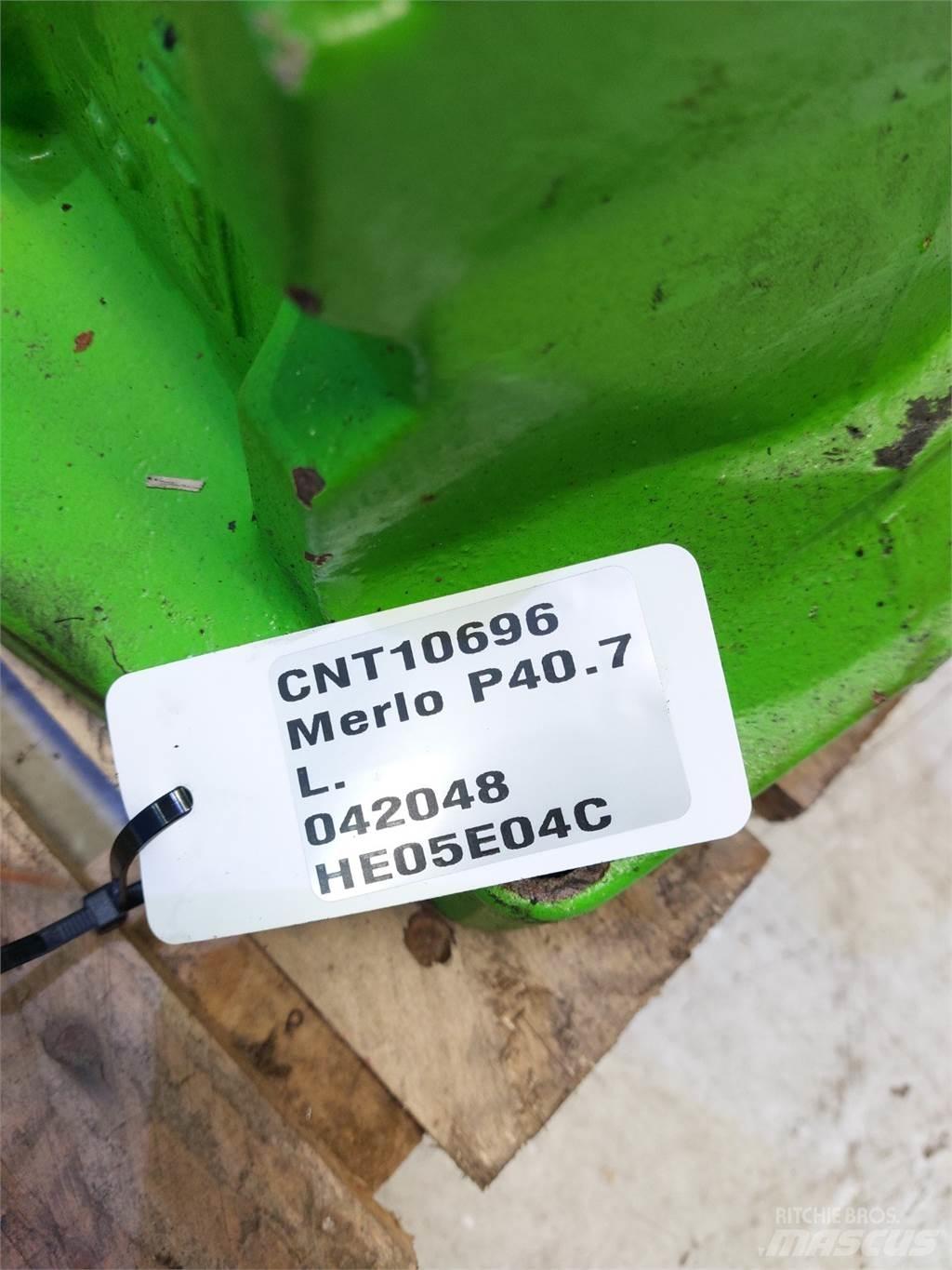 Merlo P40.7 Osovine
