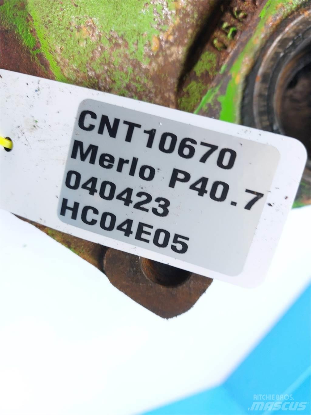 Merlo P41.7 Osovine