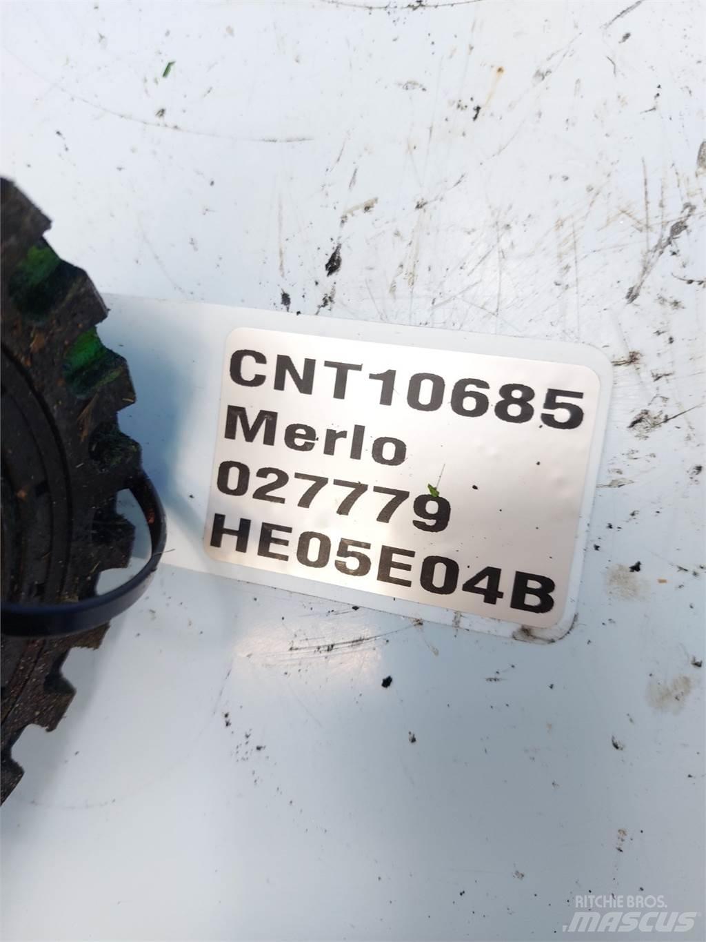 Merlo P41.7 Osovine