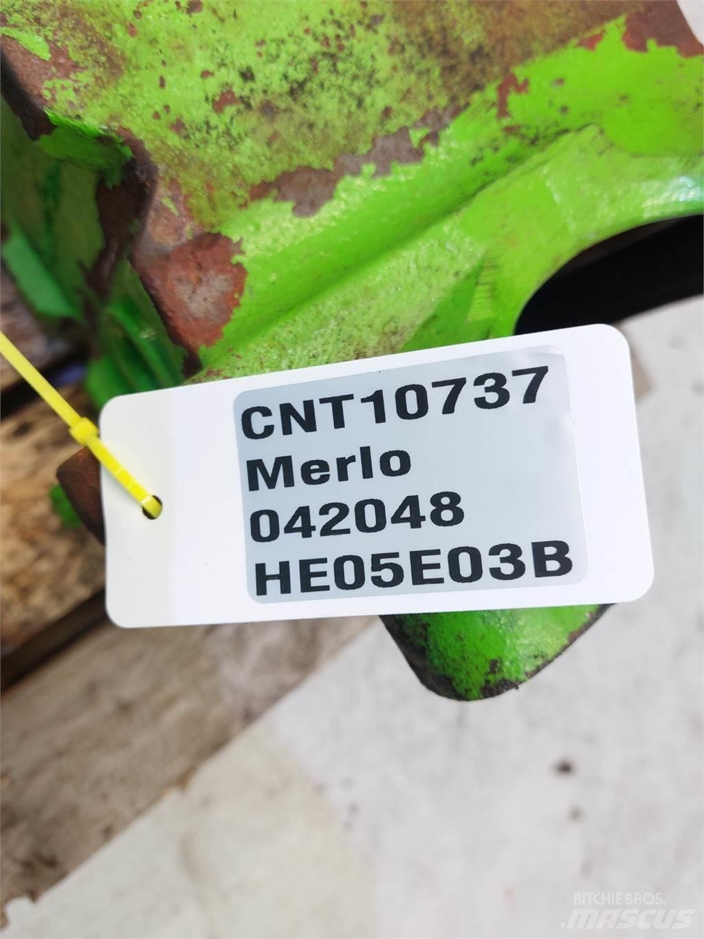 Merlo P41.7 Osovine