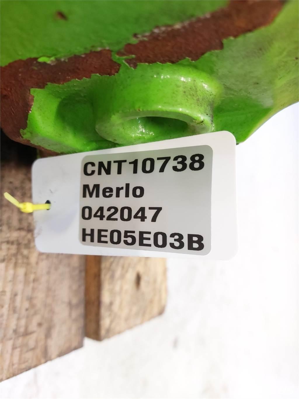 Merlo P41.7 Osovine