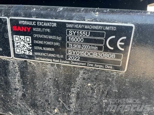 Sany SY155U Bageri guseničari