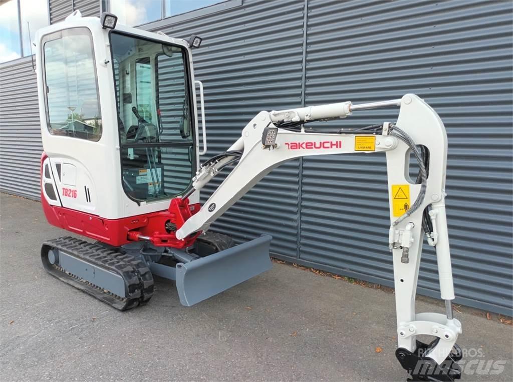 Takeuchi tb216 Mini bageri < 7t