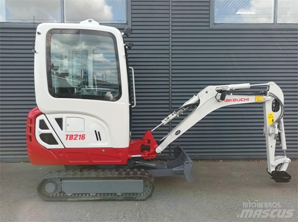Takeuchi tb216 Mini bageri < 7t
