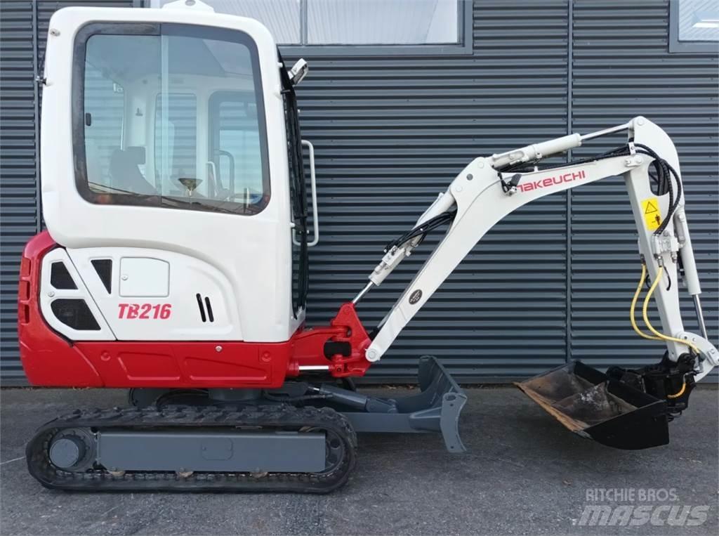 Takeuchi tb216 Mini bageri < 7t