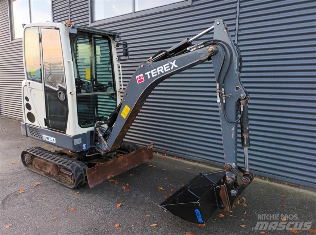 Terex tc20 Mini bageri < 7t